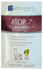 Dermoscent ATOP 7® Shampoo Шампунь-крем, сухая кожа, аллергия, 15 мл