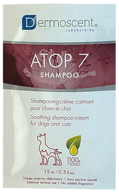 Dermoscent ATOP 7® Shampoo Шампунь-крем, суха шкіра, алергія, 15 мл