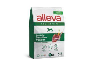 Alleva Equilibrium Sensitive Venison Adult Cat - Сухий корм для дорослих котів з чутливим травленням з олениною 1,5 кг