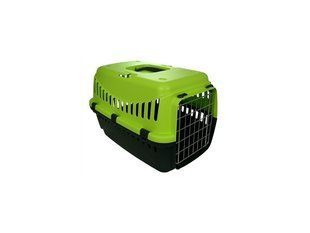 Gipsy 1 small Green, Переноска для мелких животных, пластиковые двери, 44х28,5х29,5 см