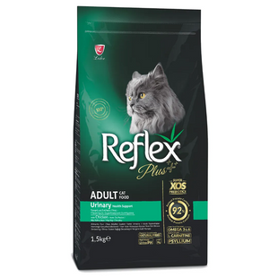 Сухой корм для взрослых кошек для поддержки мочеполовой системы Reflex Plus Urinary Adult CHICKEN с курицей, 1,5 кг