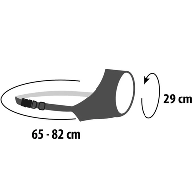 Flamingo Muzzle Nylon - Намордник для собак пород сенбернар, мастиф, бладхаунд, XXL