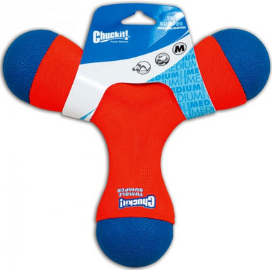 Chuckit TRI-BUMPER - Потрійний плавучий бумеранг для собак - M