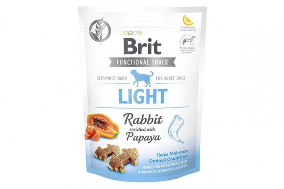 Brit Care Light Ласощі для собак з кроликом та папайєю, 150 г