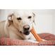 Hartz Chew n Clean Dental Duo - Игрушка для собак кость для очищения зубов с лакомством и ароматом бекона, 20 см фото 4