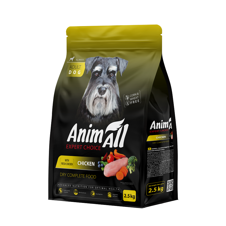 Animall Dog Chicken - Сухий корм для собак усіх порід з куркою, 2