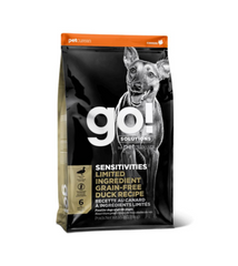 GO! Sensitivity + Shine Duck Recipe - Гоу! Беззерновой корм для щенков и взрослых собак с уткой  10 кг + 1,6 кг в подарок