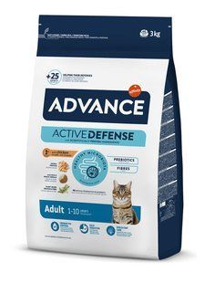 Advance Cat Adult Chicken & Rice - Сухий корм для дорослих котів з куркою та рисом, 3 кг