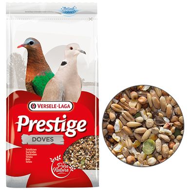 Versele-Laga Prestige Doves - Повсякденна зернова суміш корм для голубів, 1 кг