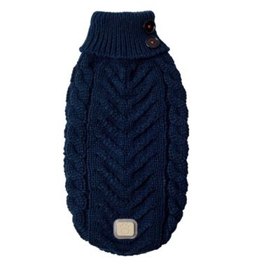 GF Pet Black Diamond Sweater Navy Светр для собак синій