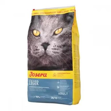 Josera Leger - Сухий корм для малоактивних та схильних до набору ваги, в тому числі кастрованих і стерилізованим котів