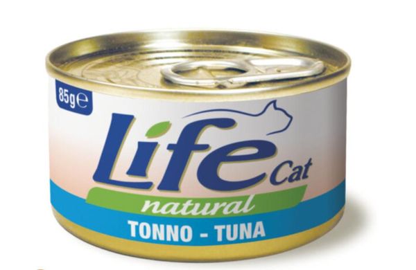 LifeCat консерва для котів з тунцем, 85 г