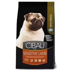 Farmina Cibau Sensitive Adult Mini - Сухий корм для дорослих собак дрібних порід із чутливим травленням з ягням 2,5 кг