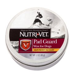 Nutri-Vet Pad Guard Wax - Нутри-вет Защитный крем для подушечек лап собак, 60 г