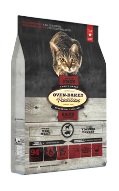 Oven-Baked Tradition - Повністю збалансований беззерновий сухий корм для котів з червоного м’яса, 1,13 кг