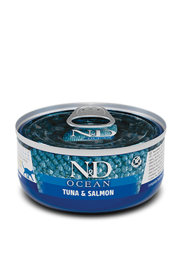 Вологий корм для дорослих кішок Farmina Tuna & Salmon з тунцем та лососем, 70 г