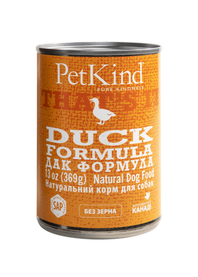 Pet Kind Duck Formula - Влажный корм для собак с уткой, 370г