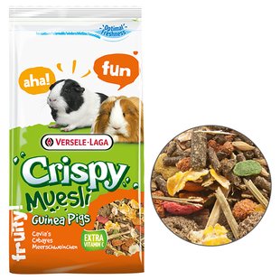 Versele-Laga Crispy Muesli Guinea Pigs - Корм для морских свинок, 1 кг