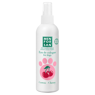 Одеколон для собак Menforsan Agua De Colonia Cereza Perros с ароматом вишни, 125 мл