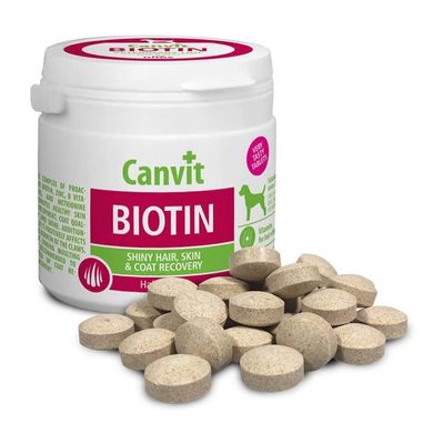 Canvit Biotin for dogs - Канвіт вітаміни Біотин для собак