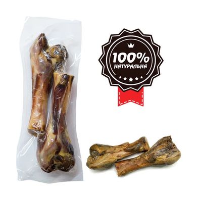 Alpha Spirit Ham Bone Half (Альфа Спирит) - Мясная «сахарная» кость для собак, 15 см (2 половинки)