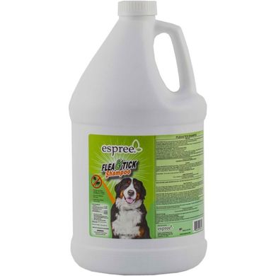 Espree Flea&Tick Oat Shampoo - Шампунь репеллентный для собак от насекомых, 3,79 л