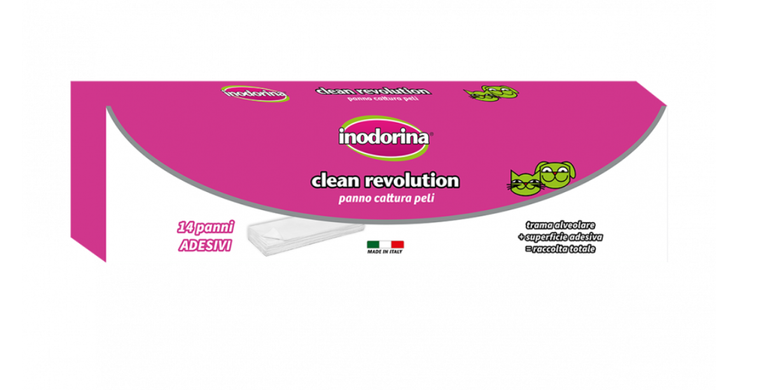 Inodorina Clean Revolution Ricarica - Змінні смужки до набору для прибирання шерсті