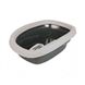 Trixie TX-40111 туалет для кота без лопатки "Carlo 1" 31х14х43 см, светло-серый / серый фото 1