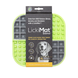 LickiMat Slomo Комбинированный коврик для лакомств зеленый