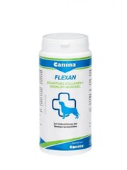Canina Flexan - Кормовая добавка для собак с биоактивным коллагеном и экстрактом губчатого моллюска для поддержки опорно-двигательного аппарата, 150 г