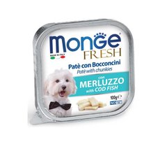 Monge Dog FRESH - Консерва для собак, треска 100 г