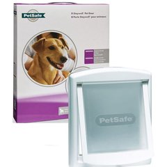 PetSafe Staywell Original ПЕТСЕЙФ СТЕЙВЕЛ ОРІДЖИНАЛ дверцята для собак середніх порід, до 18кг (Білий ( 352х294 мм))