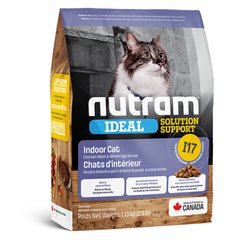 Nutram I17 Ideal Solution Support Finicky Indoor Cat Food - Сухий корм для дорослих котів, які живуть в приміщенні, 1,13 кг