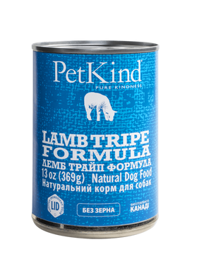 Pet Kind Lamb Tripe Formula - Вологий корм для собак з бараниною, індичкою та овечим рубцем, 370г
