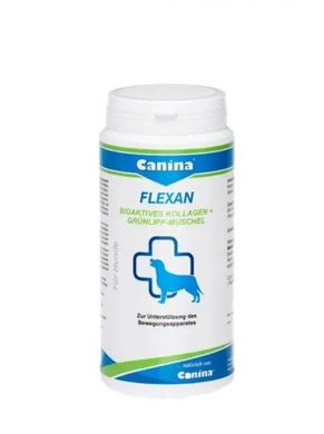 Canina Flexan - Кормова добавка для собак з біоактивним колагеном та екстрактом губчастого молюска для підтримки опорно-рухового апарату, 150 г