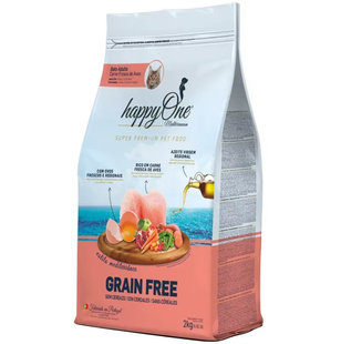 happyOne Mediterraneum Adult Cat Fresh Meat - Сухой беззерновой корм для взрослых кошек со свежим мясом птицы, 2 кг
