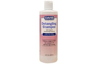 Davis Detangling Shampoo - Дэвис Шампунь-кондиционер от колтунов для собак, кошек, концентрат, легкое расчесывание, 355 мл