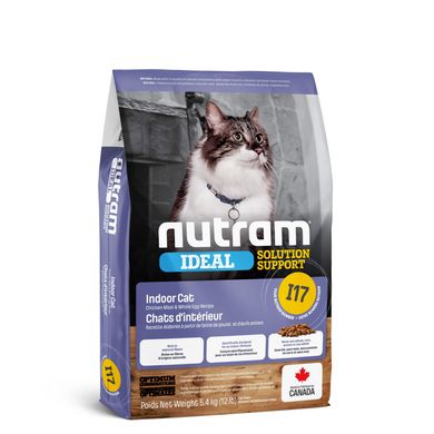 NUTRAM I17 Solution Support Indoor Cat - Сухий корм для котів які живуть в приміщенні