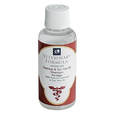 Veterinary Formula Advanced Oatmeal & Tea Tree Oil Shampoo ВЕТЕРИНАРНАЯ ФОРМУЛА УВЛАЖНЯЮЩИЙ лечебный шампунь для собак, антибактериальный, противовоспалительный (0,045)