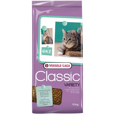 Versele-Laga Classic Cat Variety - Сухий преміум корм для котів, 10 кг