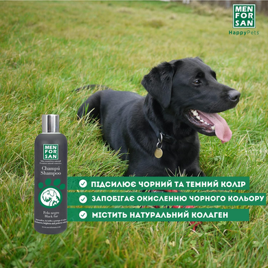 Шампунь для собак з чорною шерстю Menforsan Shampoo Black Fur, 300 мл