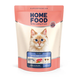 Home Food Cat For Sterilised & Neutered with Sensitive Digestion - Сухий корм для стерилізованих та кастрованих дорослих котів з чутливим травленням, з ягням та лососем, 400 г фото 1