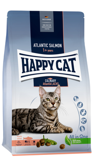 Happy Cat Culinary Atlantik-Lachs - Сухий корм з атлантичним лососем для дорослих котів, 1,3 кг