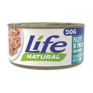 LifeDog консерва для собак куряче філе та ягня 90 г