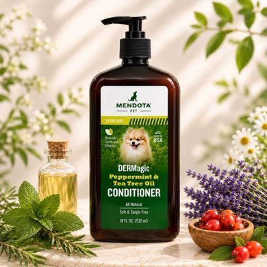 DERMagic peppermint & tea tree oil conditioner - Кондиціонер з олією м'яти та чайного дерева, 532 мл