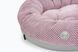 Овальный лежак для собак и кошек Harley & Cho Bagel Pink розового цвета, размер S фото 2