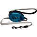 Flamingo Dogx2GO Belt Glassy S - Поводок рулетка для собак до 12 кг, светоотражающая лента 2 м