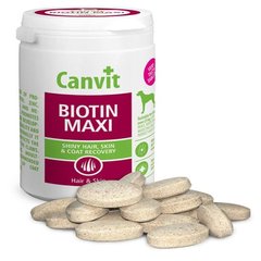 Canvit Biotin Maxi for dogs - Канвіт вітаміни Біотин Максі для собак