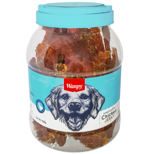 Wanpy Chicken Jerky - Ванпі в'ялене куряче м'ясо для собак 908 г