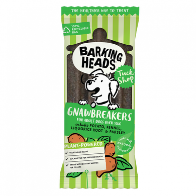 Barking Heads "GNAWBREAKERS" - Вегетаріанські ласощі з картоплею, фенхелем та петрушкою для собак, 200 г